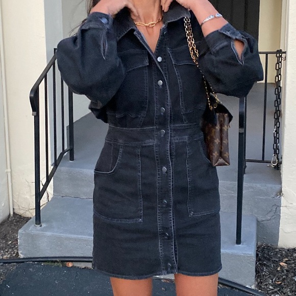 DENIM DRESS - Picture 3 of 5